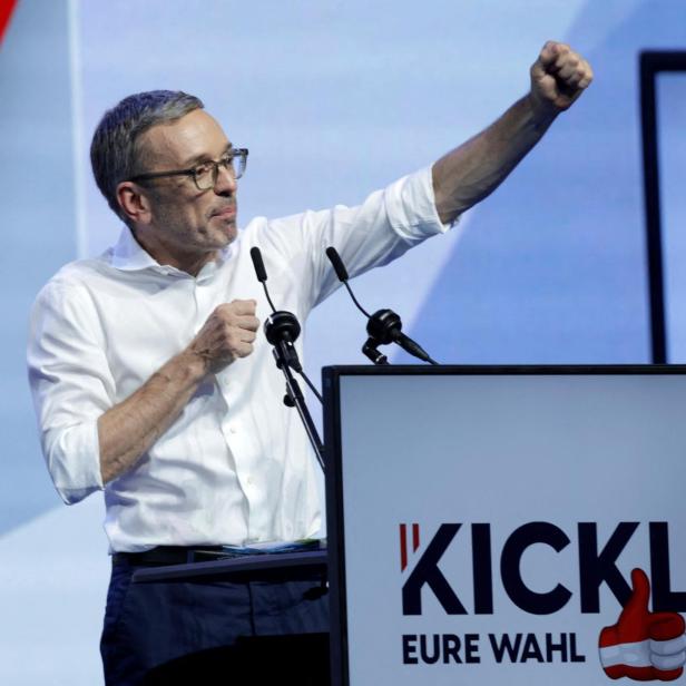 Austria's Freedom Party (FPOe) holds election campaign kick-off in Graz