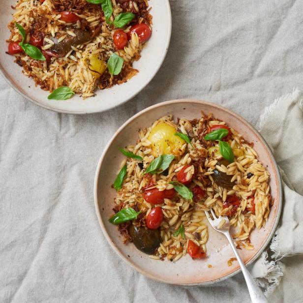 Warmer Tomatensalat.
