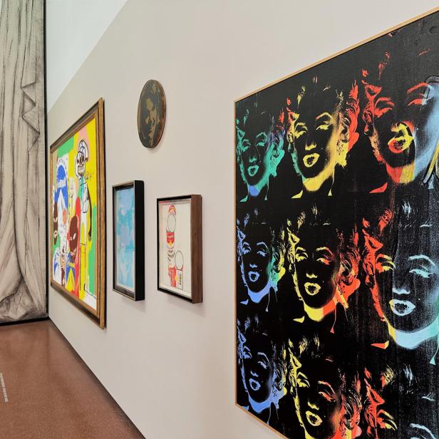 Eine Ausstellung vom Publikum mitgestaltet: „Klimt ⮂ Warhol“ in der Heidi Horten Collection