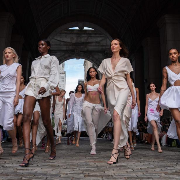 Prabal Gurung bei der New York Fashion Week.