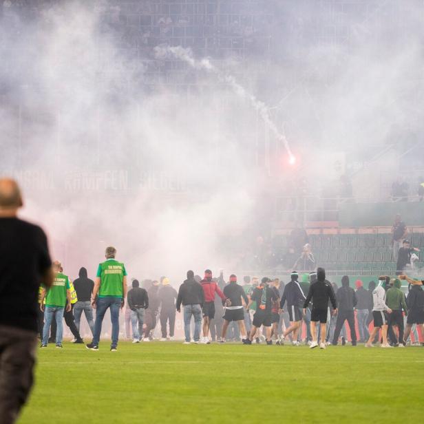 Nächster Skandal nach dem 2:1 von Rapid gegen die Austria im 343. Derby