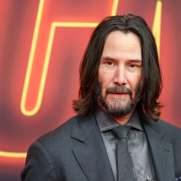Keanu Reeves schaffte es auf Platz 25 von 35