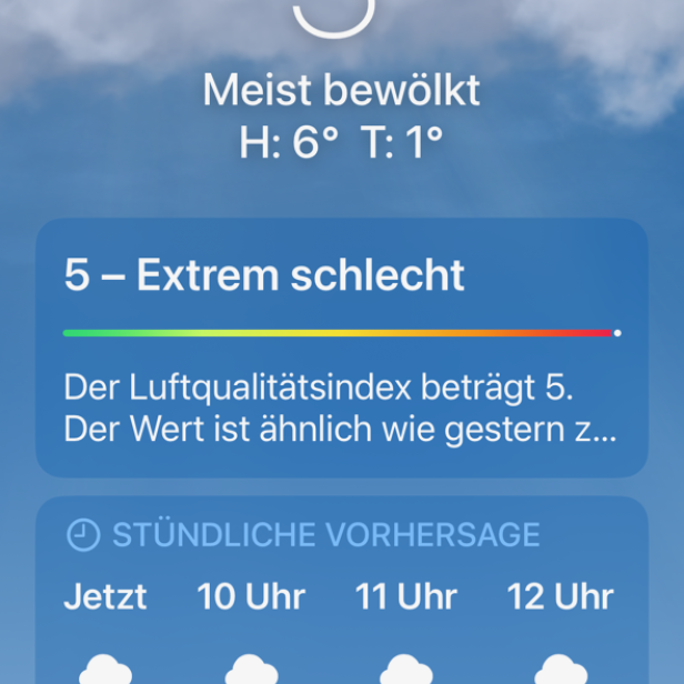 Schlechte Luftqualität in Wien: So gefährlich sind die aktuellen Werte