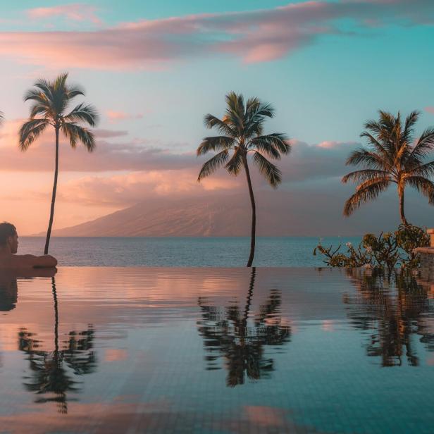 Hawaii: Four Seasons auf Maui mit fantastischem Meer-Blick.