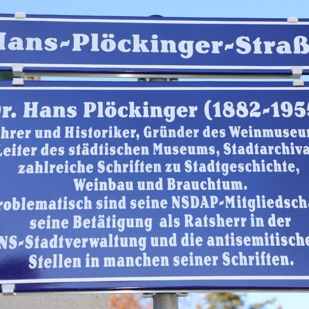 Warum die Hans-Plöckinger-Straße in Krems Erklärungsbedarf hat