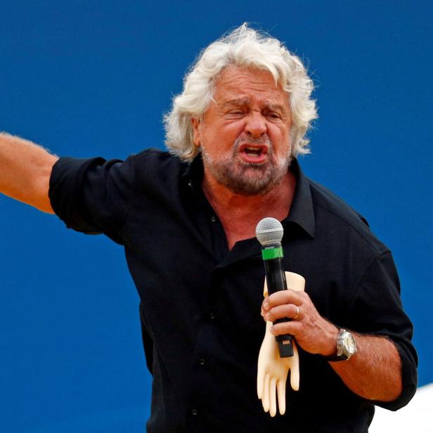 Geschasster Ex-Satiriker: Fünf-Sterne-Bewegung schickt Beppe Grillo in Pension