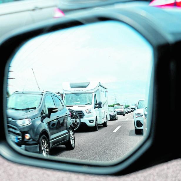 Verkehr am Elbtunnel