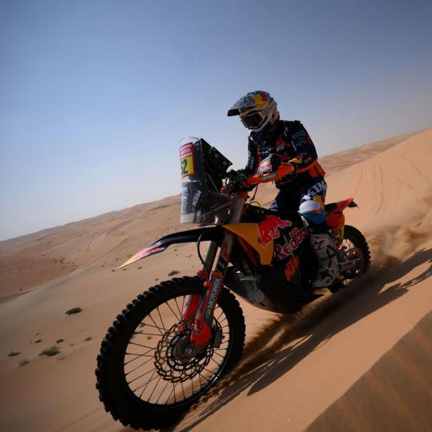 Matthias Walkner bei der Rallye Dakar