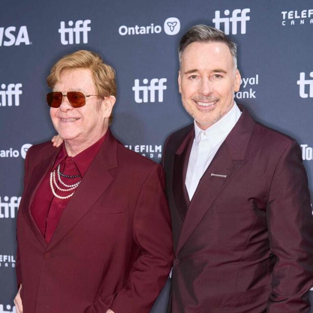 Elton John und Ehemann David Furnish 