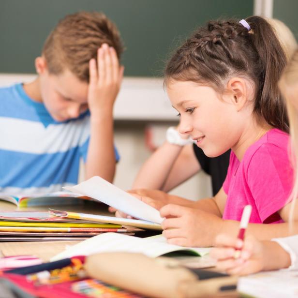 Kinder in der Grundschule