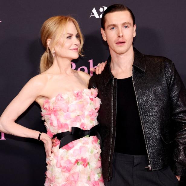 Nicole Kidman und Harris Dickinson bei der Premiere von „Babygirl“.