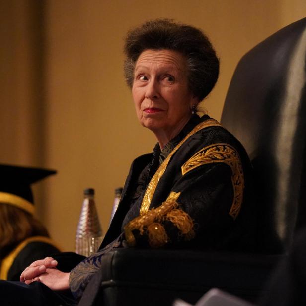 Britain's Queen Camilla is presented with an Honorary Doctorate of Literature in University of London