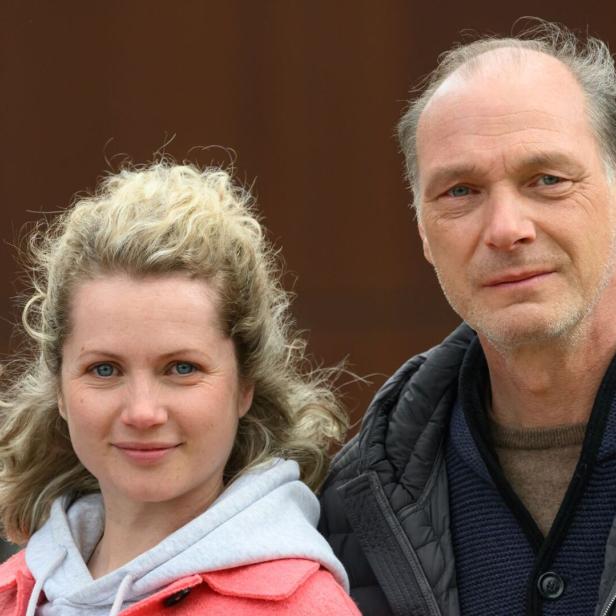 Cornelia Gröschel und Martin Brambach als Dresdner "Tatort"-Duo