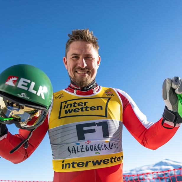 Große Genugtuung: Max Franz wagt sich wieder über die Abfahrtspiste