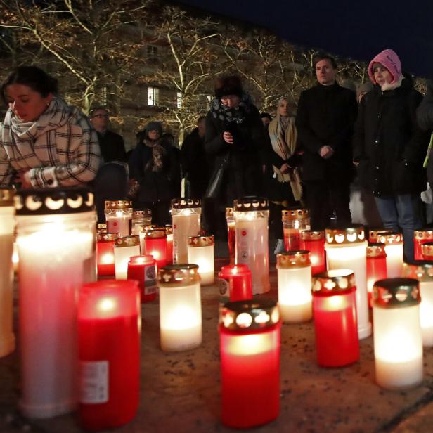 NACH TERRORANSCHLAG IN VILLACH: TRAUER-KUNDGEBUNG