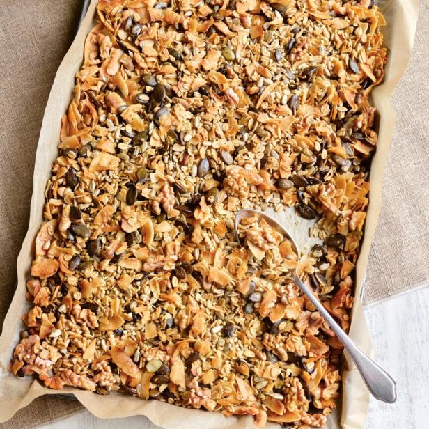 Knuspriges Granola.