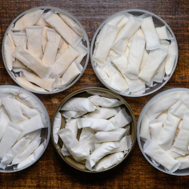 Tabakfreie Nikotinbeutel.