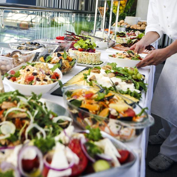 Salatbuffet (Symbolfoto).
