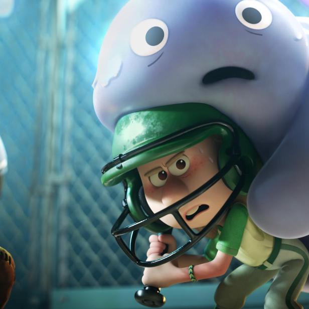 Laurie hat personifizierte Selbstzweifel im Genick sitzen, gegen die auch beten nichts hilft: Serie "Win or Lose" auf Disney+