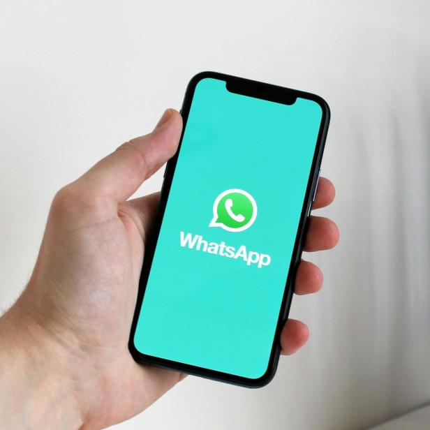 WhatsApp-Startbildschirm