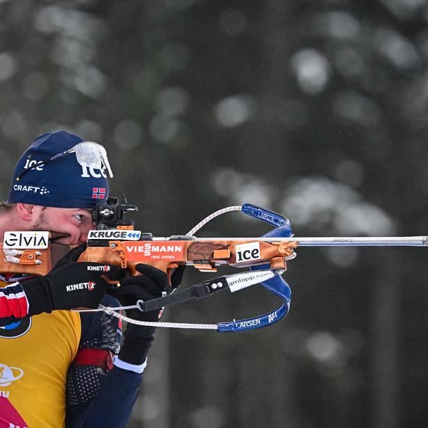 Sturla Holm Laegreid holte sich erstmals den Gesamtweltcup/Archivbild