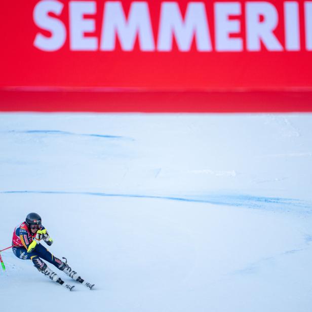 Ski-Weltcup am Semmering: Hector (SWE) beim RTL der Frauen.