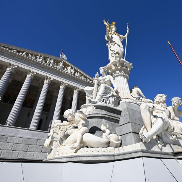 ++ THEMENBILD ++ WIEN-WAHL: LÄNDERPORTRÄT WIEN: PARLAMENT