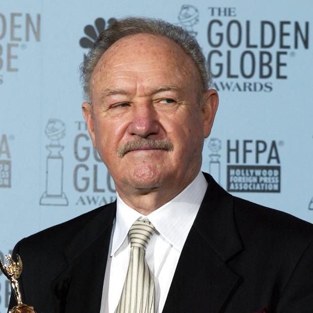 Gene Hackman bei den Golden Globe Awards.