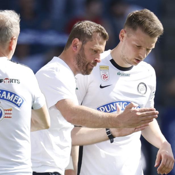 Sturm bleibt fokussiert: Trainer Säumel mit Lavalee