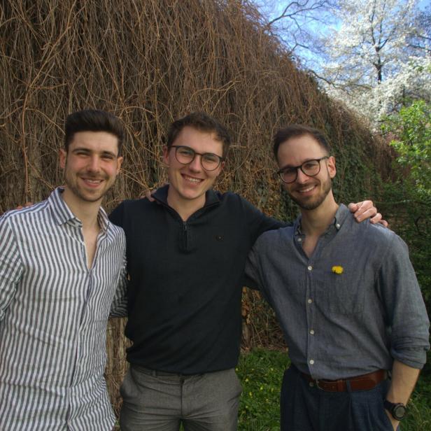 Vom Öltank zum Energiespeicher: Florian Schnellnast, Christoph Markler und Sebastian Rigger (v.l.) haben die Idee entwickelt.