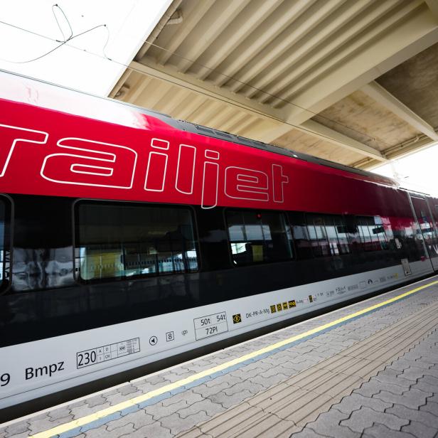 Besichtigung ÖBB „Railjet der neuen Generation“.