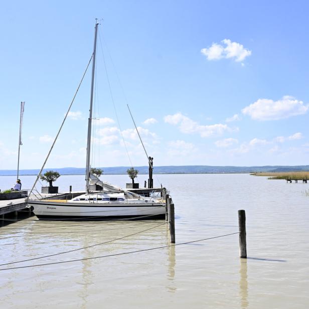 Burgenland: Neusiedler See.