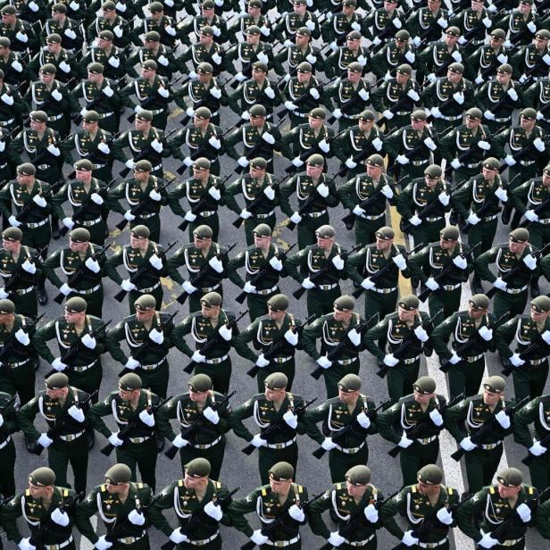 Mit einer großen Militärparade in Moskau begeht Russland immer am 9. Mai den „Tag des Sieges“ über Nazi-Deutschland.