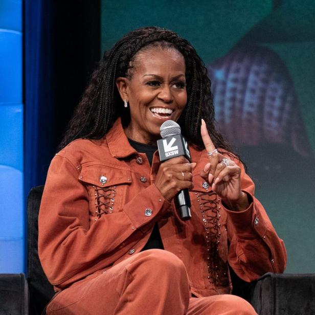 Michelle Obama spricht auf dem South by Southwest (SXSW) Festival.