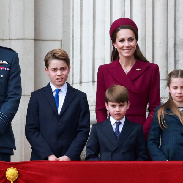Prinz William und Prinzessin Kate mit ihren Kindern George, Louis und Charlotte
