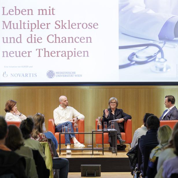 Kurier-Tv: Gesundheitstalk zum Thema Multiple Sklerose