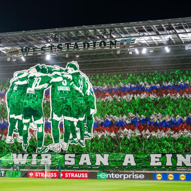 FUSSBALL: CONFERENCE LEAGUE / VIERTELFINALE / RÜCKSPIEL: SK RAPID - DJURGARDENS IF.