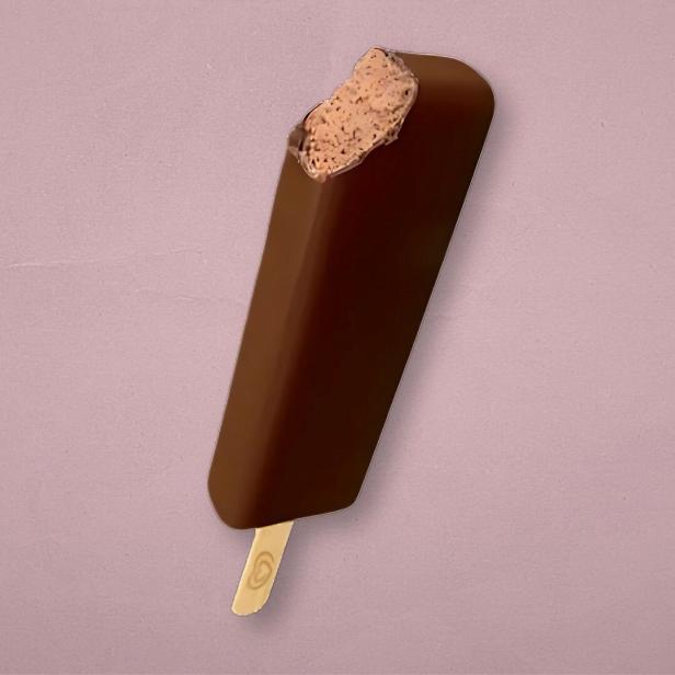 Das Brickerl: Ein Schoko-Staberl-Eis.