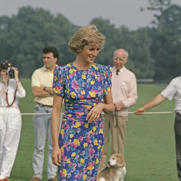 Prinzessin Diana mit dem Caring Dress.