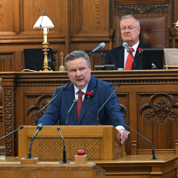 NACH WIEN-WAHL: KONSTITUIERENDE SITZUNGEN DES GEMEINDERATS UND LANDTAGS: REINDL (SPÖ) / LUDWIG (SPÖ)