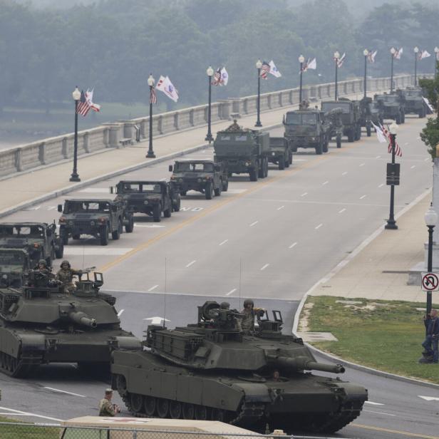 US Armys 250th birthday celebration in Washington DC