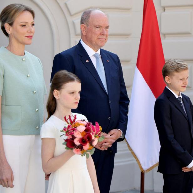 French President Emmanuel Macron visits Monaco