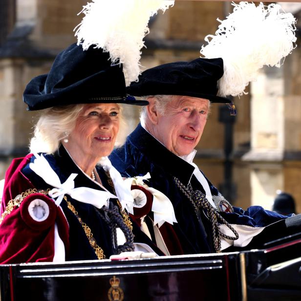 Britain's King Charles hosts Garter Day at Windsor Castle