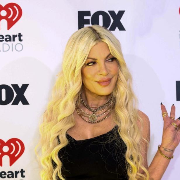 Tori Spelling bei den iHeartRadio Music Awards 2024.