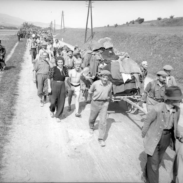 Rückkehr aus Mauthausen