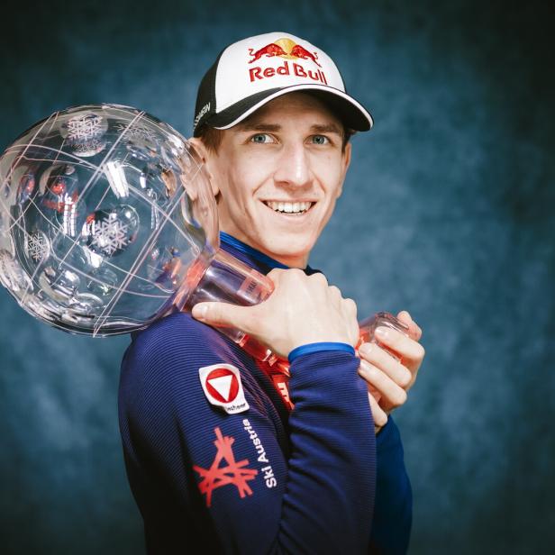 Skispringer Daniel Tschofenig gewann im letzten Winter den Gesamtweltcup