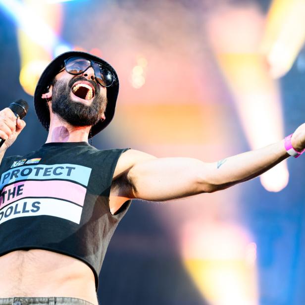 Conchita Wurst bei Auftritt