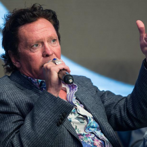 Das Bild zeigt US-Schauspieler Michael Madsen während eines Interviews: Seine Todesursache - plötzlicher Herzstillstand - tritt in Österreich jährlich rund 12.000 Mal auf.