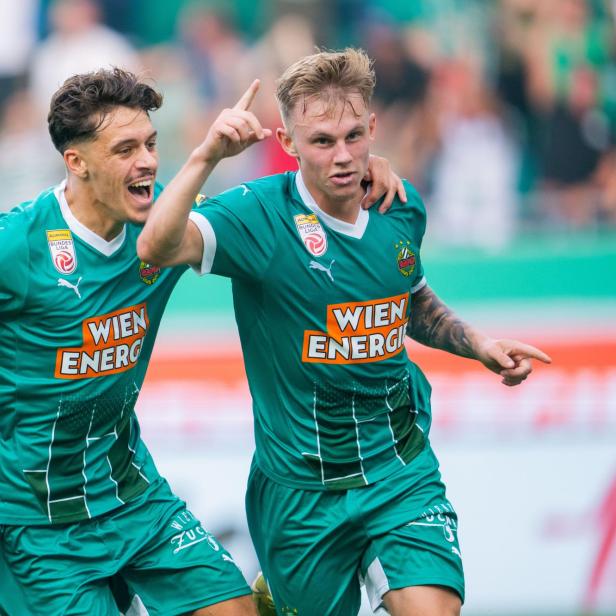 Isak Jansson (r.), der Rekordverkauf von Rapid