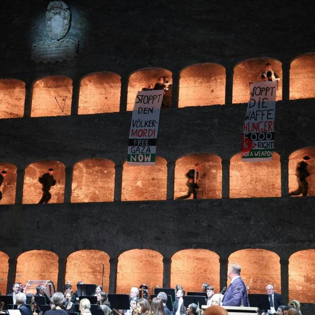 SALZBURGER FESTSPIELE 2025: ERÖFFNUNG - STÖRAKTION